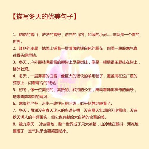 描述雪花的经典好句子_3000字
