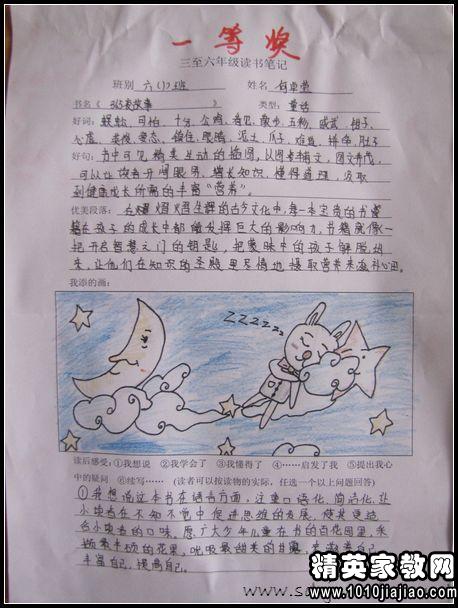 首先阅读注：“子使”阅读笔记_500字