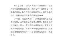 关于毕业感想作文：毕业感想_500字