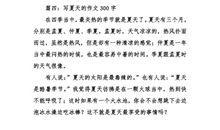 关于毕业感想作文：怀念·我们的夏天_900字