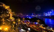 迷人的山城夜景_400字