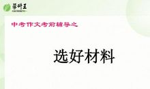 2011中考作文八步训练法_900字