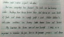 初一年级英语作文：I have a dream_300字