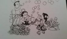 三年级看图作文：太危险了_200字