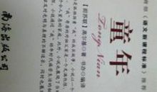 人物好段好句：灵秀的神采_700字