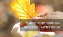 期待光明的日子_900字