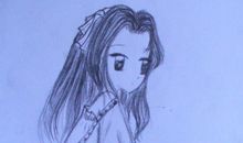 初中生活就素描一样_1200字