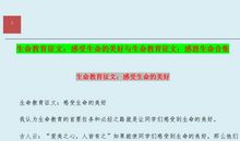 [感恩征文]平凡而伟大的小草_500字