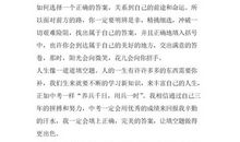 2011中考作文个性化语言技巧——解读重点_150字