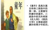 近现代名著：读《童年》有感_500字