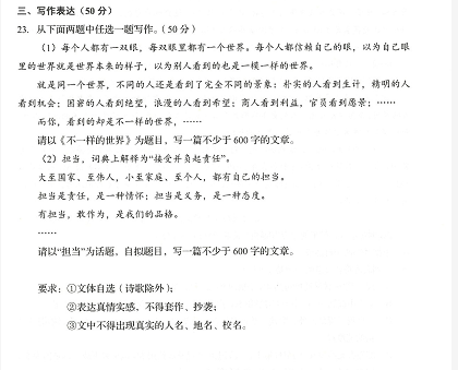 2019 2019山东临沂高中入口冠军：工作