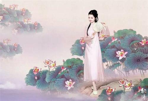 [主题]我觉得歌曲“水影花”_750字