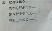 形容大材小用的歇后语