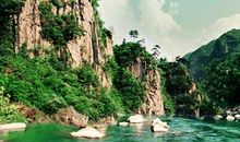 游浙西大峡谷_550字