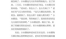 续写《小小木偶的故事》_450字