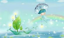 空中飞舞的小精灵_400字