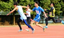 激烈的运物接力赛_550字