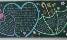 世界环境日黑板报大全（15例）