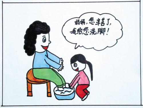母亲喜欢水_300字
