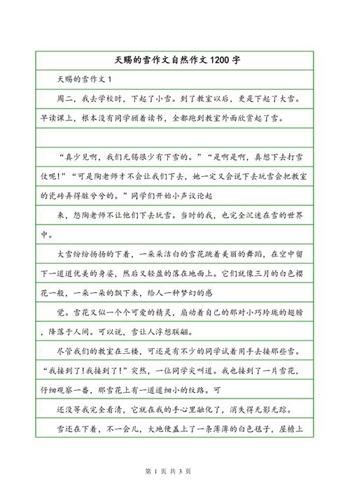 12月有奖品宣传：雪_1200字