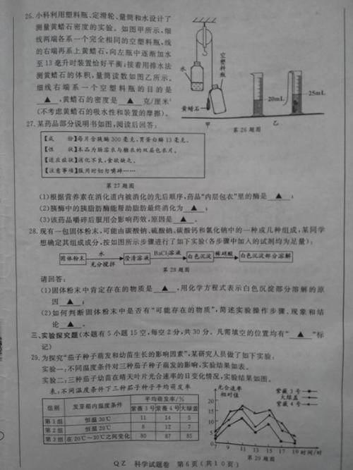 2011年延安中学入学考试主题