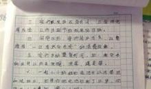 考试时候的心情_550字