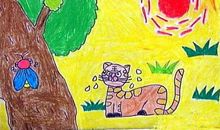 最美的一幅画_450字