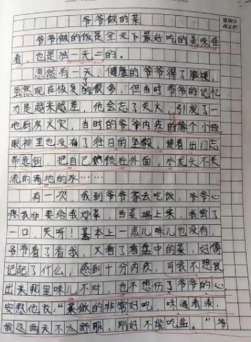 与爷爷的构成：外国外_800字