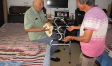 慰问老荣军_650字