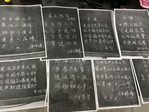 小学成分：无私的奉献，粉笔_600字