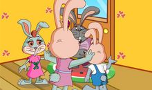 白兔妈妈笑了_300字