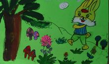 小兔子采蘑菇_300字