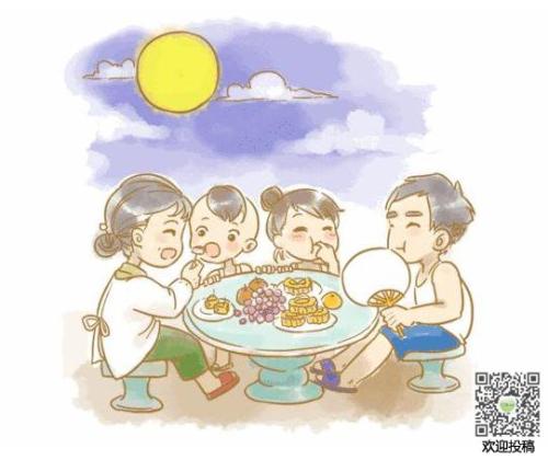 关于中秋节：去中秋节_900字