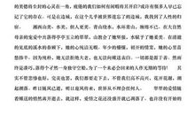 读《边城》有感　_650字