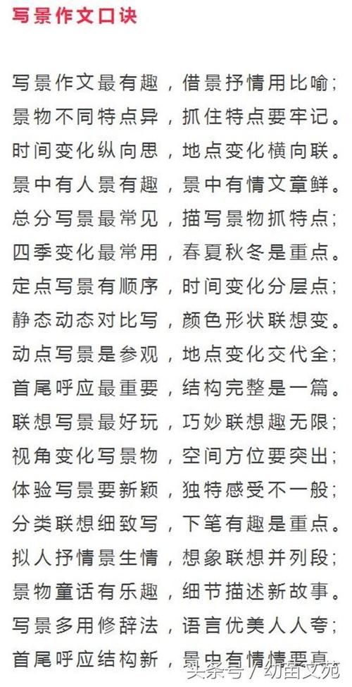 中小学的叙述