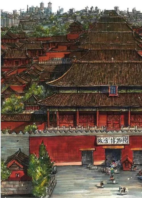 紫禁城的建筑真的是奇迹_350字