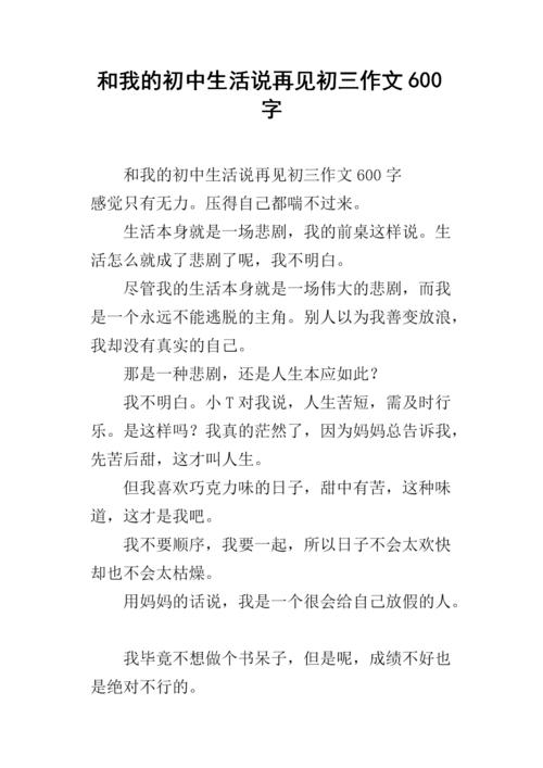 前三个_600字