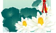 池塘里的童话_400字