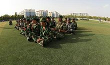 最新大学霸气押韵军训口号