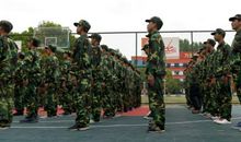 小学生军训口号