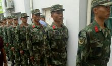 警校军训口号大全