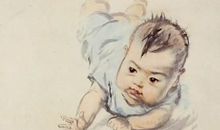 水墨出尘，锁住童真 _550字