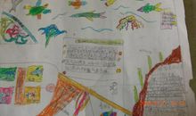 寒假手抄报（12）_20字