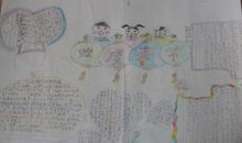 寒假手抄报（16）_20字