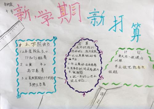 新学期新打算_350字