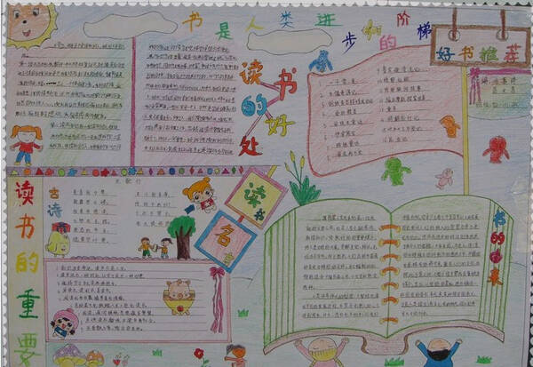 手写报纸 - 阅读书_20字