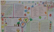 课余生活的手抄报——读好书_20字