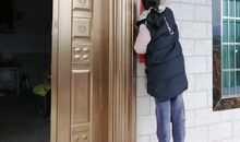 外公贴春联_800字