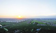 美丽新港城_700字