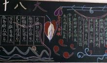 喜迎十八大黑板报（16）_20字